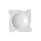 image of GET B-1612-W Las Brisas™ Bowl, 6 Oz, 7" Dia x 1" H, Round, Melamine, White, Dishwasher Safe, NSF