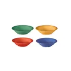 image of GET B-167-MIX Bowl, 7" Dia x 1-3/4" H, 16-19 oz, Melamine, Assorted Colors - 1 Dozen