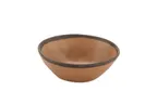 image of GET B-180-TP - 7" Round Melamine Salad/Soup Bowl, 16 Oz, Brown, Dishwasher Safe, NSF - Dozen