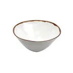 image of GET B-193-RM Rustic Mill™ 6 Qt Melamine Bowl, 13" Dia x 5-1/2" H, Round Cream Brown Speckles & Rim