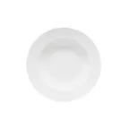 image of GET B-2412-DW Diamond White™ Bowl, 12" x 2" (24 Oz), White Melamine, BPA-Free, NSF - 1 Dozen