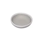 image of GET B-35-DVG Ramekin, 2.5 oz, 3-1/2" dia. x 1"H, Melamine, Dove Gray with White Trim - 1 Dozen