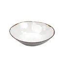 image of GET B-353-RM Rustic Mill™ Bowl – 11 Qt., 18" Dia. x 4-1/2" H, Melamine Dishwasher Safe BPA‑Free