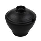 image of GET B-400-BK Nara Ramen Bowl – 6-1/4" Dia x 4-1/4" H, 1 Qt (32‑63 oz) Black Melamine - Dozen