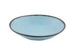 image of GET B-420-GBL - 10" Dia x 1-3/4" H, 1.3 Qt Melamine Round Bowl, Blue, Dishwasher Safe - Dozen