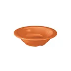 image of GET B-454-PK Diamond Harvest™ Bowl, 4-1/2 Oz., 4-3/4" Dia. x 1-1/4" H, Melamine, Pumpkin, 1 Dozen