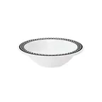 image of GET B-454-X Bowl - 4-3/4" Dia x 1-1/4" H, 4½-oz, W/Blk Checkerboard Rim, Melamine, NSF - Dozen