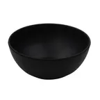 image of GET B-480-BK Nara Bowl - 36 Oz Melamine Black, 7-2/5" Dia x 3.5" H, 1 Qt, NSF - Dozen