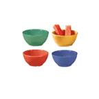 image of GET B-525-MIX Plastic Soup Salad Pasta Cereal Bowl