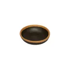 image of GET B-55-BR Pottery Market Ramekin, 4.5 oz, 4-1/2" dia. x 1"H, Melamine, Brown, 1 Dozen