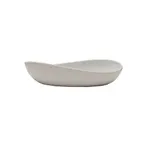 image of GET B-65-W Osslo™ Bowl, 2 Qt (64‑95 oz), 15" x 8" x 2" Oval Melamine, White, Dishwasher Safe