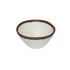 image of GET B-81-CRM Side Salad/Soup Bowl, 5" Dia x 2" H, 8 oz, Beige Melamine, Dishwasher Safe - 1 Dozen