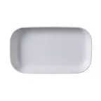 image of GET B127RC2T-WS/CH 32‑oz. Melamine Bowl, 12”×7”×1‑1/4”, Two‑Tone Chocolate/White, Dishwasher‑Safe