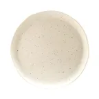 image of GET B183140-ESS Plate, 14" Dia. x 1"H, Round Melamine, Eggshell Speckled, Break Resistant