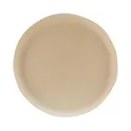 image of GET B183140-V Plate, 14" Dia. x 1"H, Round Melamine Vanilla Stain‑Resistant, Dishwasher Safe BPA‑Free