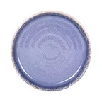 image of GET B190053-IB Plate, 5 1/4" Dia. x 7/8"H, Round Melamine Blue, Break & Chip Resistant, BPA Free