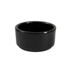 image of GET B216SM-B Elite Global Solutions Ramekin, 1-1/2 Oz., 2-1/8" Dia. X 1-1/4"H, Melamine, Black