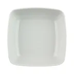 image of GET B267065-WS/CH Bowl, 31 Oz, 6-1/2" L x 6-1/2" W x 2-1/8" H, Melamine, White Speckle & Chocolate
