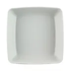 image of GET B267098-WS/CH Bowl, 113 Oz (3 Qt), 9-3/4" Square Melamine, White Speckle/Chocolate Two‑Tone