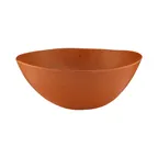image of GET B275076-STCS 35oz Round Melamine Bowl, 7-1/2" Dia. x 3" H, Red Terra Cotta Speckles, BPA Free