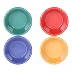 image of GET B375SM-MIX 6oz Melamine Ramekin, 3-3/4" Dia x 1-3/4" H, Assorted Colors, BPA Free - 36/Case