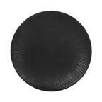image of GET B379103-B Elite Global Solutions Plate, 10-1/4" Dia. x 1-1/4"H, Round, Melamine, Black