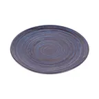 image of GET B399088-SDB Elite Global Solutions Round Plate 8-3/4" Dia x 3/4" H, Blue Melamine, Stardust