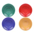 image of GET B4375-MIX Bouillon Cup 8 Oz Melamine Colors 4-3/8" Dia x 2-1/8" H NSF Certified - 4/Case