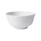 image of GET B4545-W 12oz White Melamine Bowl, 4-1/2" Dia x 2-1/4" H, Break/Chip Resistant, BPA Free