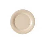 image of GET BAM-1009 Bamboomel Plate, 9" Round Wide Rim, Beige Melamine, BPA‑Free - Dozen