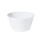 image of GET BC-12-W Diamond White Bowl, 12 Oz, 4-3/5" Dia. x 2.5" H, White Melamine - Dozen