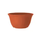 image of GET BC-70-RO Mardi Gras Bouillon Cup, 7 Oz., 4" Dia x 2" H, Orange Melamine, BPA Free NSF - Dozen