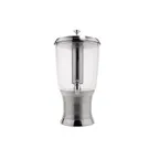 image of GET BEV-3GAL-SS Dispenser, 3‑Gallon, 10-1/2" x 10-1/2" x 21-1/4", Tritan Bowl, Stainless Base - Set