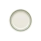image of GET BF-010-EM Emerald™ Plate - 10" Med Rim Melamine, Round, Patterned, Break‑Resist - 1 Dozen