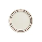 image of GET BF-090-U Ultraware Plate, 9" Round Medium Rim Melamine with Designs/Patterns - 1 Dozen