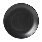 image of GET BF-7-BK Nara Plate – 7-1/4" Black Melamine, Narrow Rim, Dishwasher Safe, BPA‑Free - 1 Dozen