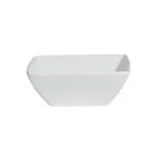 image of GET BSD21-MOD Bugambilia Buffet China Bowl, 17 Oz., 5"L x 5"W, 2-1/2" Deep, Aluminum Resin Coating