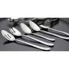 image of GET BSRIM-04 Scoop Spoon, 1/2 Oz., 9-1/4" Stainless Steel, Mirror, Solid Portion Control Spoon