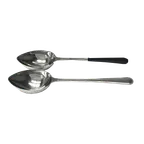 image of GET BSRIM-20 Portion Control Spoon, 2 Oz., 11-3/4", Solid 18/8 Stainless Steel