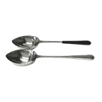 image of GET BSRIM-24 Portion Control Spoon, 2 Oz., 12" Slotted, 18/8 Stainless Steel