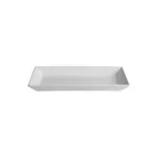 image of GET BUD11SB Bugambilia Buffet Platter – 11‑13/16 Oz, 11‑1/8" L × 5‑1/2" W, Sky Blue Cast Aluminum