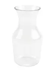image of GET BW-0515-CL Wine Carafe, 5 Oz (9.5 Oz Rim Full), Clear Tritan Plastic, 4‑12 Oz - Dozen