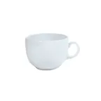 image of GET C-1001-W Diamond White Mug, 18 Oz, 4½" Dia x 3¼" H, Melamine White, Break‑Resist - Dozen