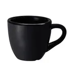 image of GET C-1004-BK Espresso Cup, 3 Oz, 2-1/2" Dia. x 2-1/4" Deep, Black Melamine, Break-Resistant - 1 Dozen