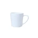 image of GET C-107-W White Melamine Cup, 8 Oz., 3-1/4" Dia. x 3-1/4" Deep - 1 Dozen