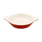 image of GET CA-001-RW/CC Heiss Mini Induction Pan – 10 oz., 5.75" dia., 1‑1/4" H, Red, Aluminum, Enamel