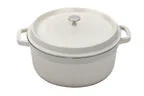 image of GET CA-012-AWH/BK/CC Heiss™ Induction Dutch Oven, 4.5‑Qt, 9.5" Dia, Aluminum, Heat‑Safe - Set