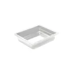 image of GET CM1210-NW Elite Global Food Pan, 1/2 Size, 2.8 Qt, 12"L x 10"W x 2.5"H, White Melamine, BPA Free