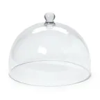 image of GET CO-1290-CL Madison Avenue Dome Cover, 12-1/4" Dia. x 9", Round, Clear Polycarbonate