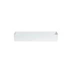 image of GET COMP14 Bugambilia Salad Bar Bowl – 3.2 Qt, 18" L x 5" W x 3" H Rectangular Aluminum